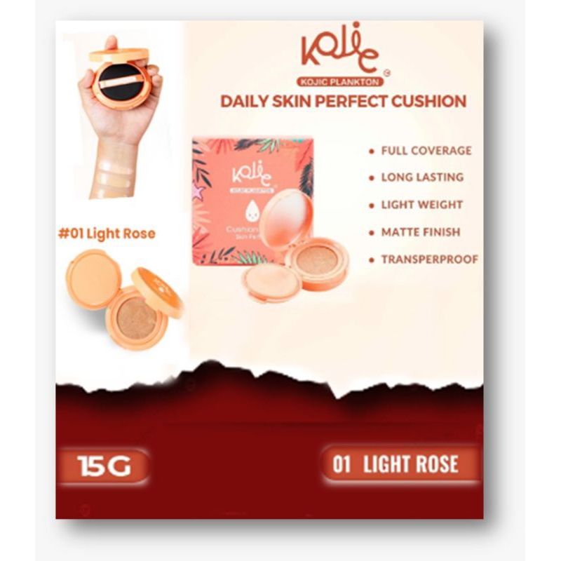 Cushion Daily Kojic Plankton 15gr