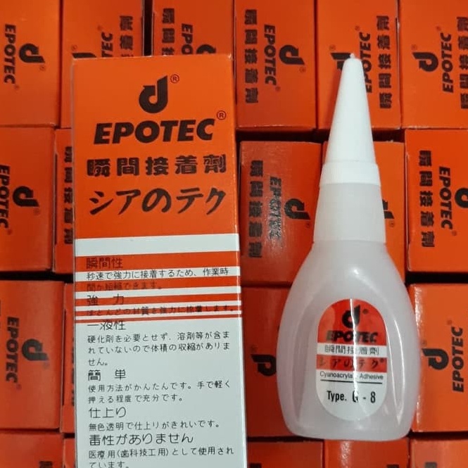 

FANTASTIS LEM EPOTEC LEM KOREA LEM TETES POWER GLUE CYANOACRYLATE