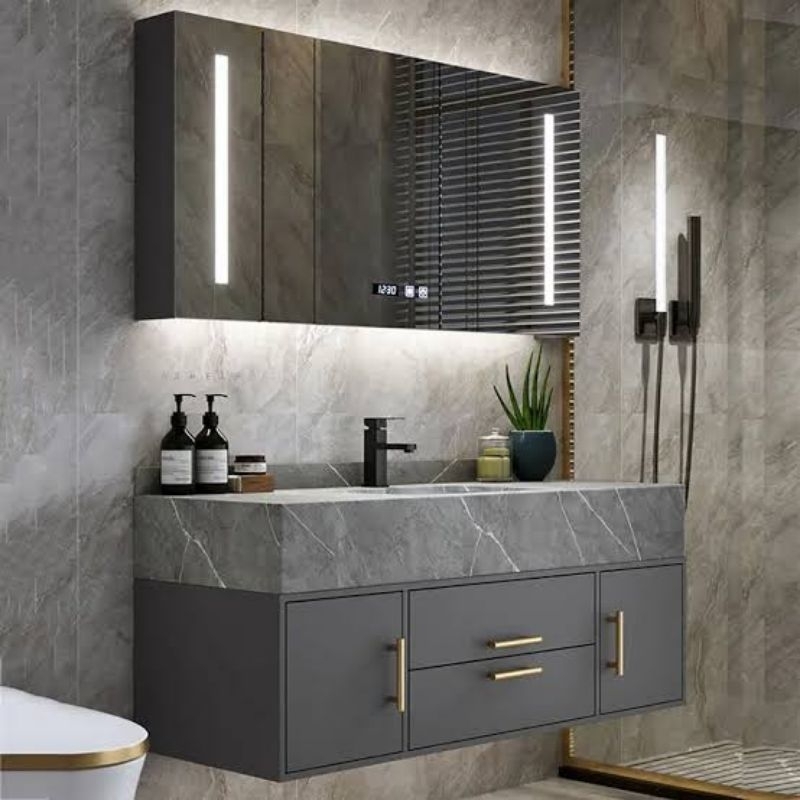 kabinet wastafel minimalis