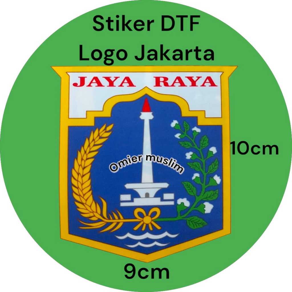 

Stiker DTF Logo Jakarta Jaya Raya Ukuran 9X10cm