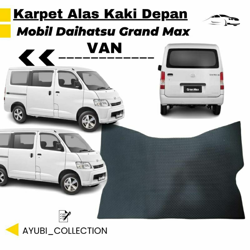 Karpet Alas Kaki Depan Mobil Daihatsu Grand Max Vilpan Original & Berkualitas