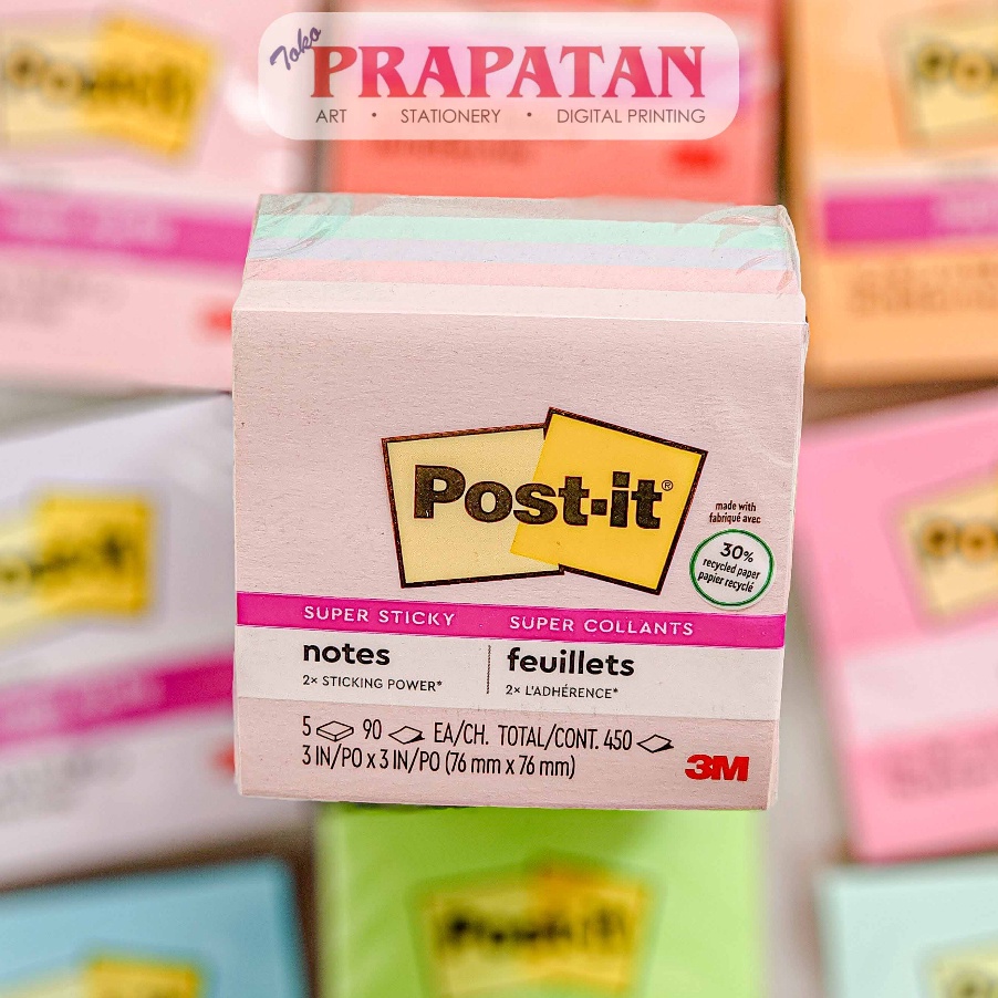 

PRODUCT HOT Post it 3M CUBES Sticky Note 76x76mm Notes Memo Tempel
