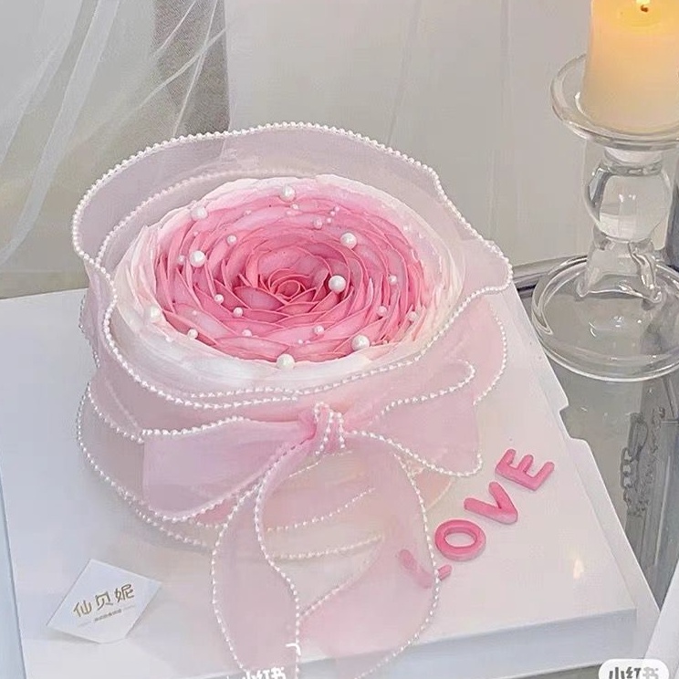 

Pearl Chiffon Ribbon pita 4cm