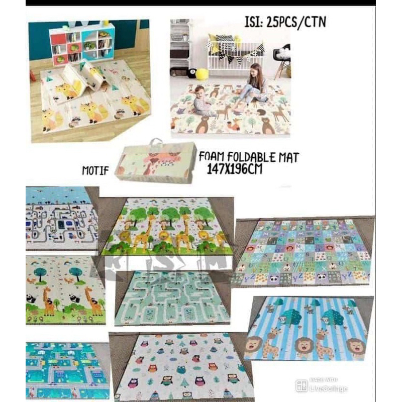 playmate anak 180x200|playmate bayi|playmate import tebal|perlak anak