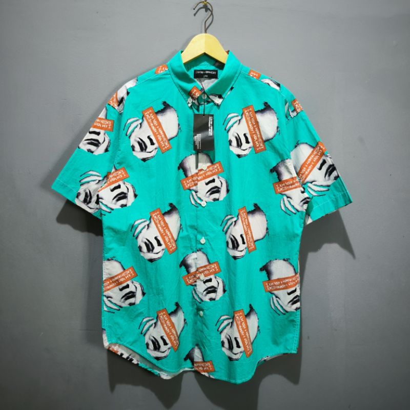 Kemeja Full Print iam not a human being