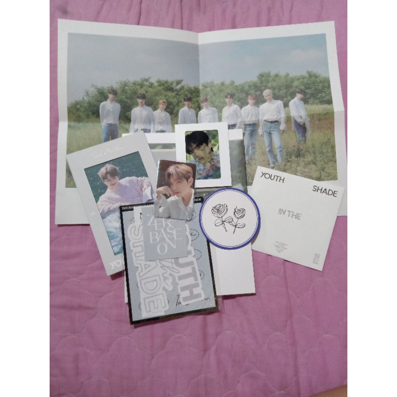 Album Unsealed ZB1 Fullset Youth In The Shade, Melting Point, Yura yura