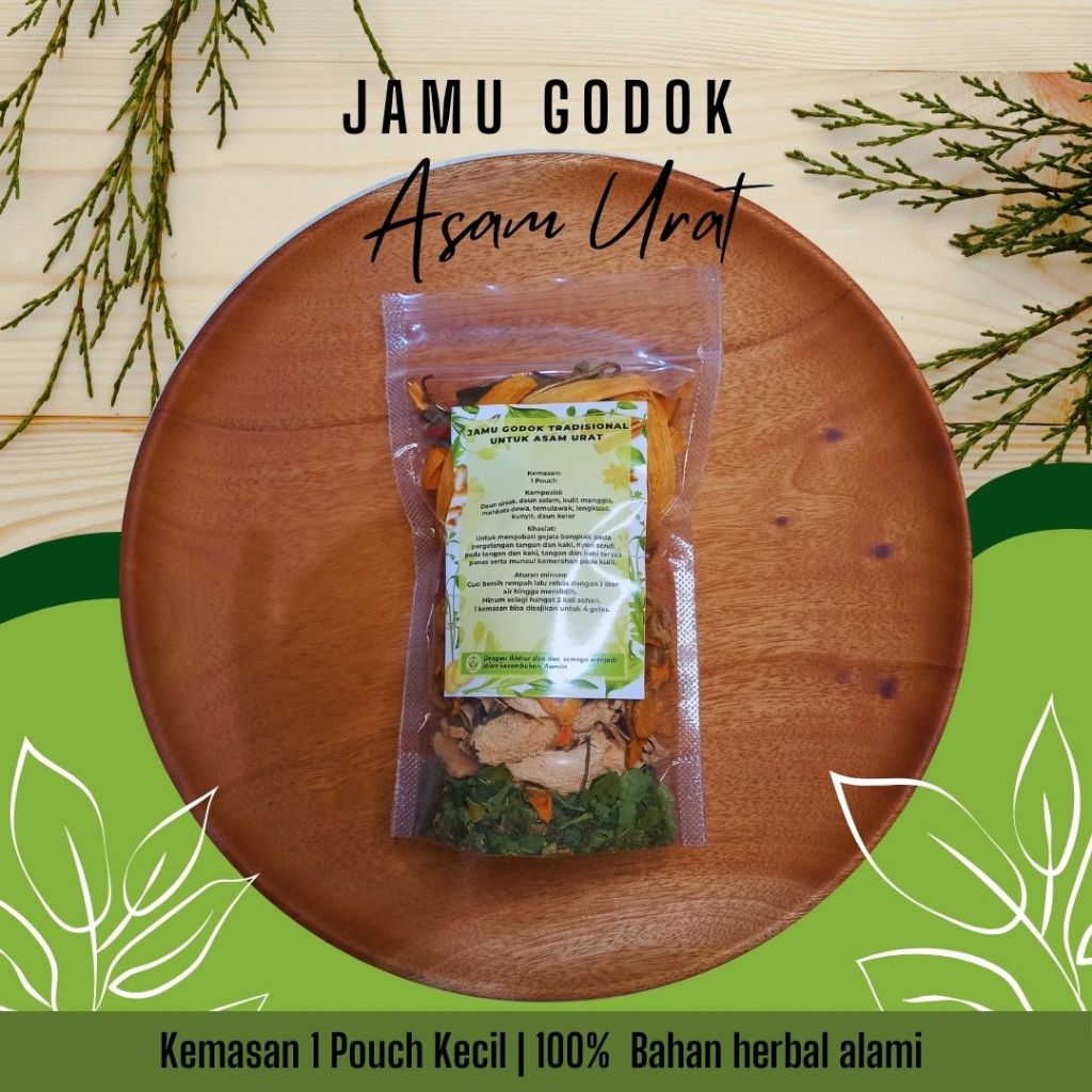 

Jamu Godok Tradisional untuk Asam Urat Kemasan Pouch