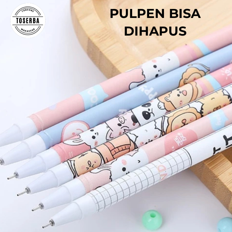 

PULPEN PENA BISA DIHAPUS KARAKTER LUCU PENA AJAIB PULPEN ALAT TULIS SERBAGUNA ERASABLE PEN GEL