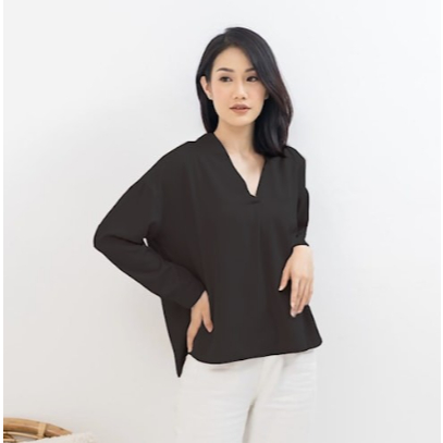 Baju Atasan Untuk Wanita Karir Kerja Lengan Panjang