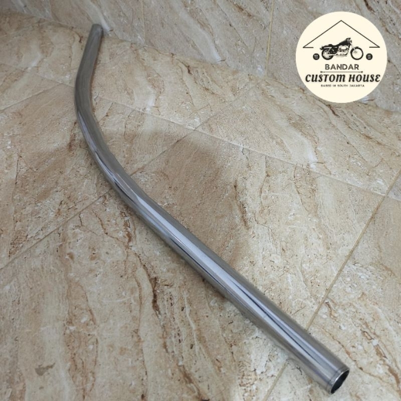 Stang Bobber Chrome Dragbar | Sabit | XSR Benelli W175 | Custom Caferacer Bobber Krom