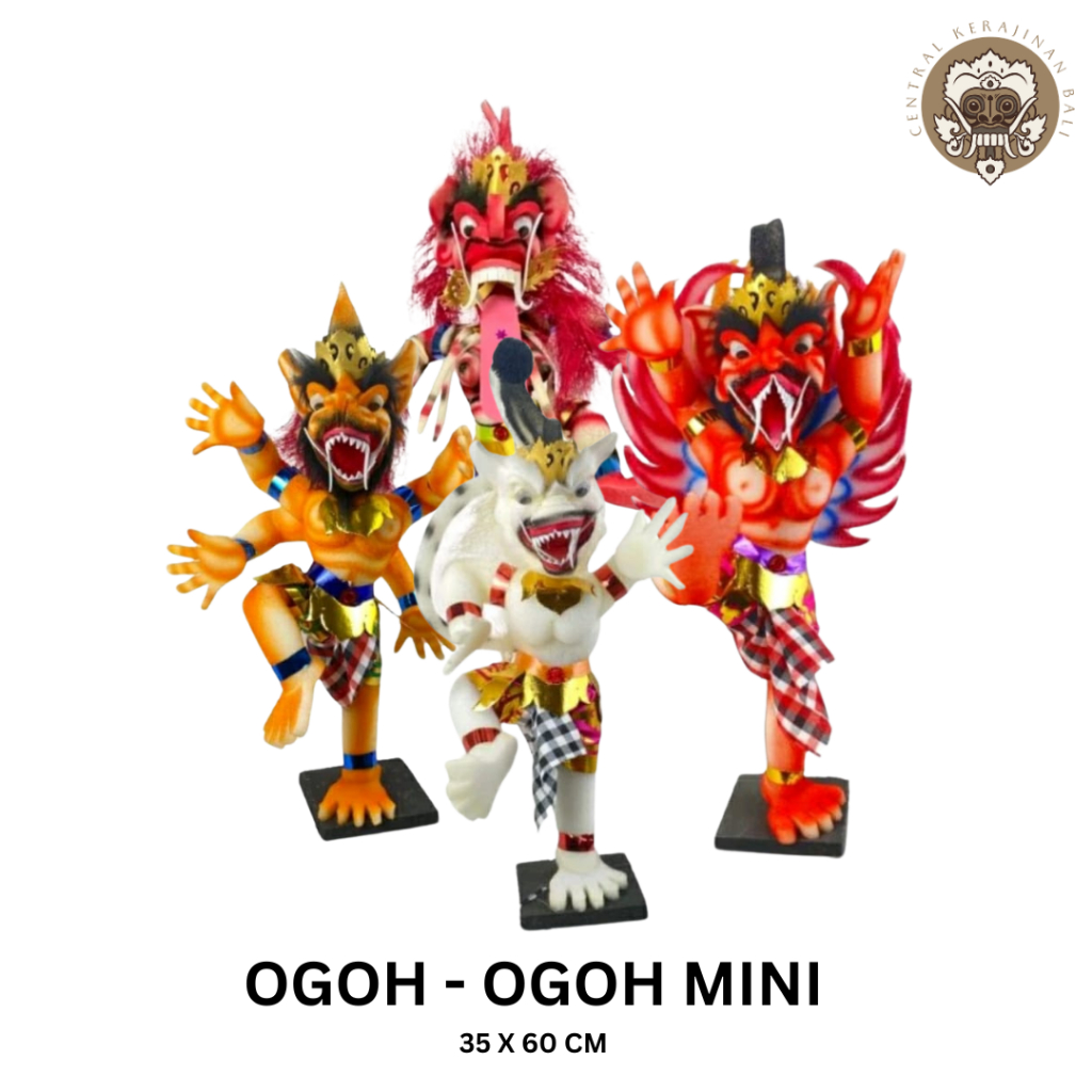Ogoh - Ogoh Mini 60 cm - Mainan Anak - Permainan Bali - Ogoh - Ogoh Bali