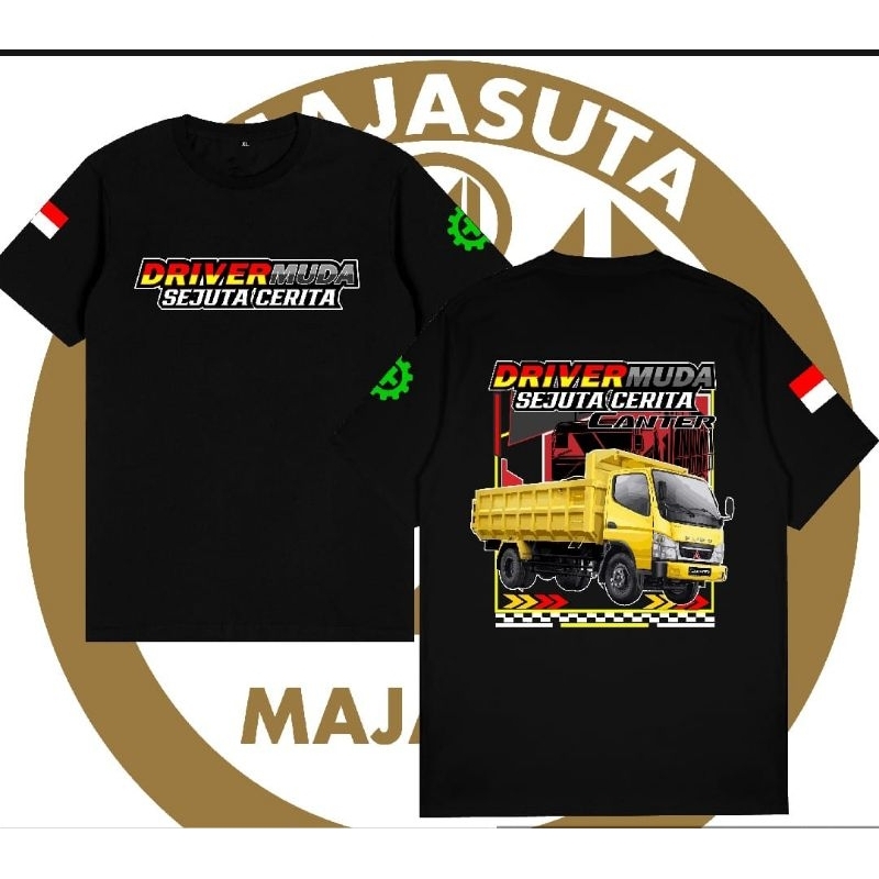KAOS DRIVER MUDA TRUCK CANTER INDONESIA