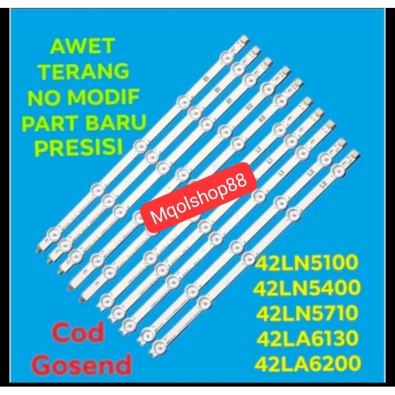 LAMPU LED BL BACKLIGHT TV LG 42LN5100 42LN5400 42LN5710 42LA6130