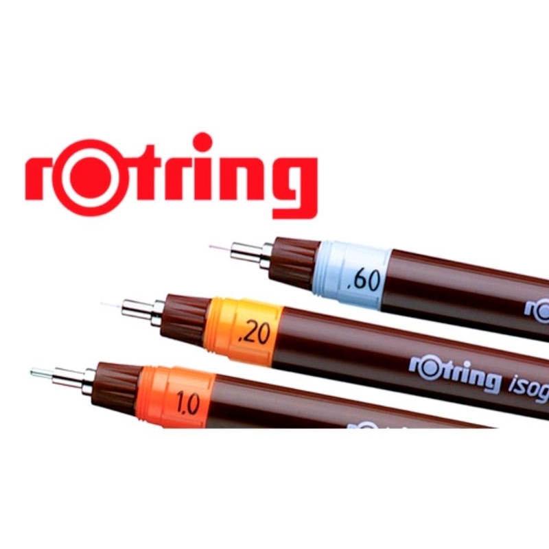 

ROTRING RAPIDO 0,1/ROTRING ISOGRAPH 0,1 BONUS ROTRING TIKKY 0,5