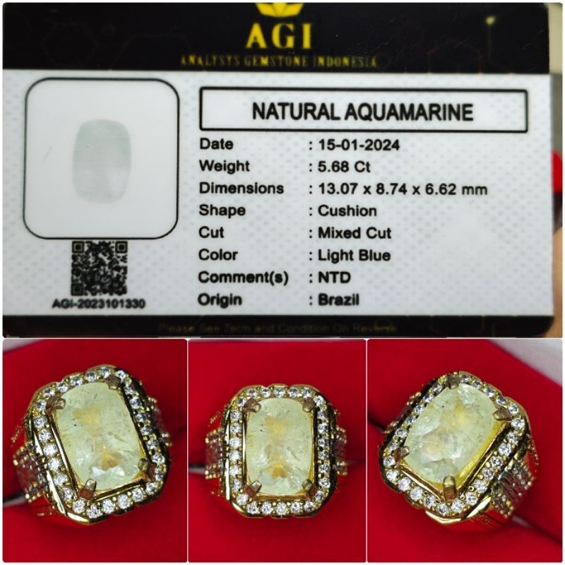 Natural Aquamarine Plus Memo