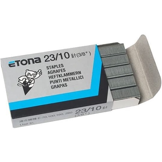 

PROMO TERGILA ISI STAPLES ETONA 231 REFILL STAPLER 38 STAPLER TEMBAK STAPLE