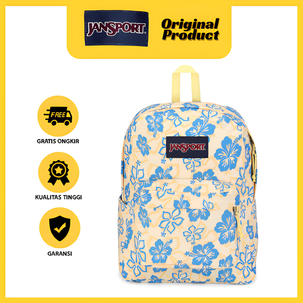 [100% ORIGINAL] TAS JANSPORT ICON ISLAND - Tas Ransel Wanita Dan Pria JANSPORT Original - Tas Sekola