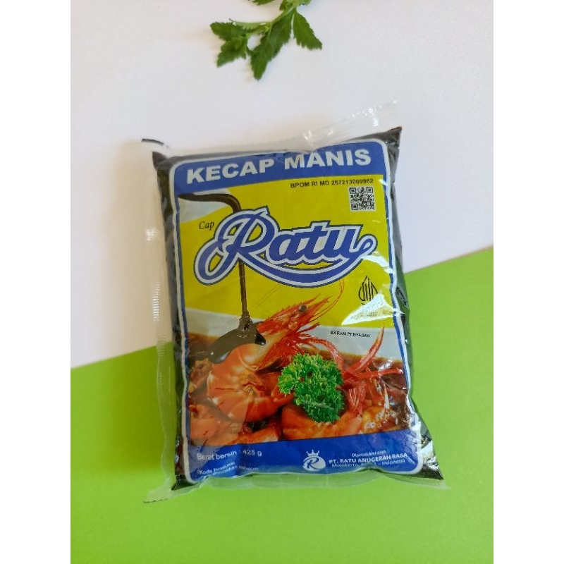 

KECAP MANIS bantal [cap RATU-UDANG] 425gram