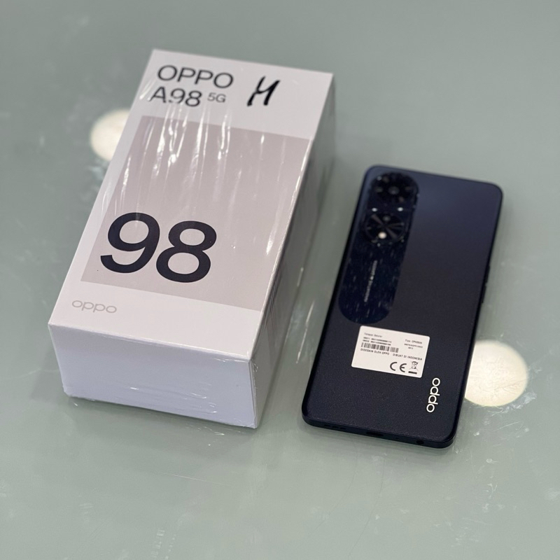 Oppo A98 5G 8/256 GB Fullset likenew seperti baru