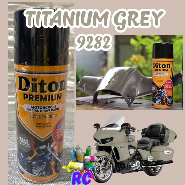Cat Pilox Diton Premium TITANIUM GREY 9282 4cc abu gray pilok pylox pylok