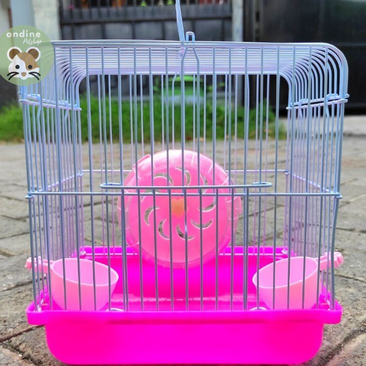 Grosir Murah  ONDINE PETSHOP KANDANG HAMSTER MINI SWEET KOTAK