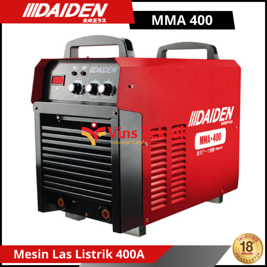 Mesin Las Inverter Trafo Las Travo Las 400A DAIDEN MMA400 MMA 400