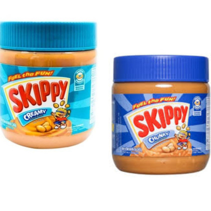 

Skippy creamy peanut butter / chunky peanut butter 170 gram