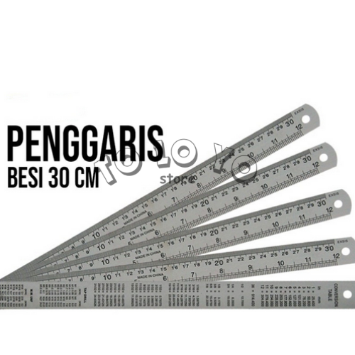 

Garisan Ukur Penggaris Besi Penggaris 30 cm Penggaris Panjang