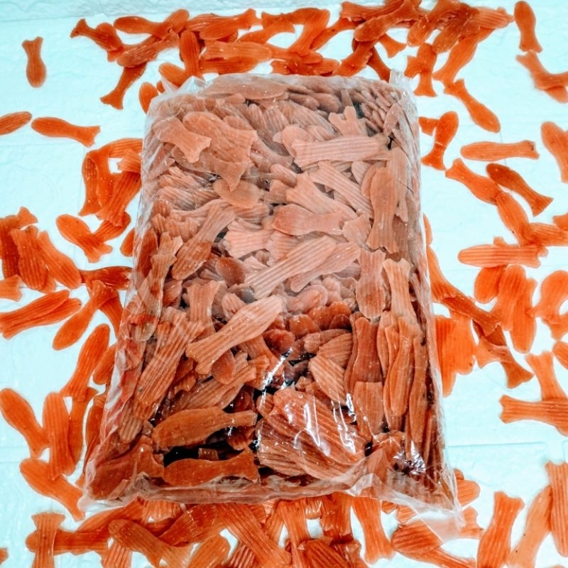 

kerupuk Fuji super original - kerupuk mentah - kerupuk manis