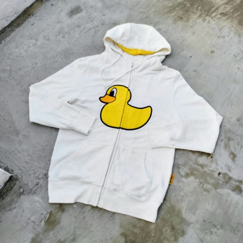 SWEATER HOODIE ZIPPER PANCOAT DUCK