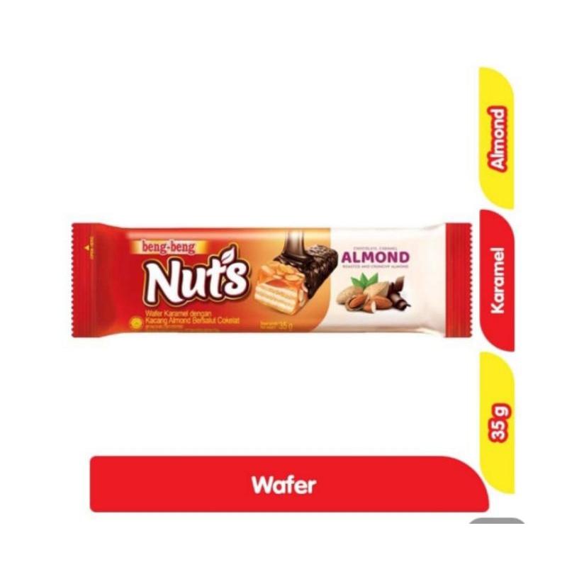 

Beng-Beng Nuts Wafer Karamel Almond 35 g