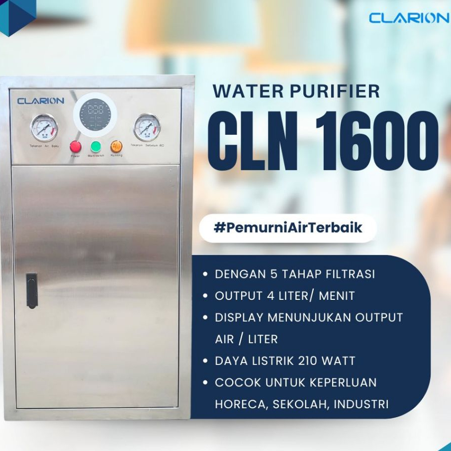 Clarion Water Purifier CLN1600 WATER PURIFIER COMMERCIAL