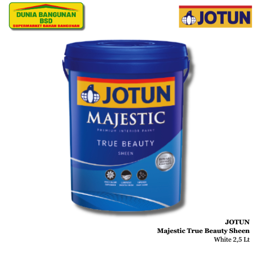 JOTUN Majestic True Beauty Sheen WHITE 2,5 Liter