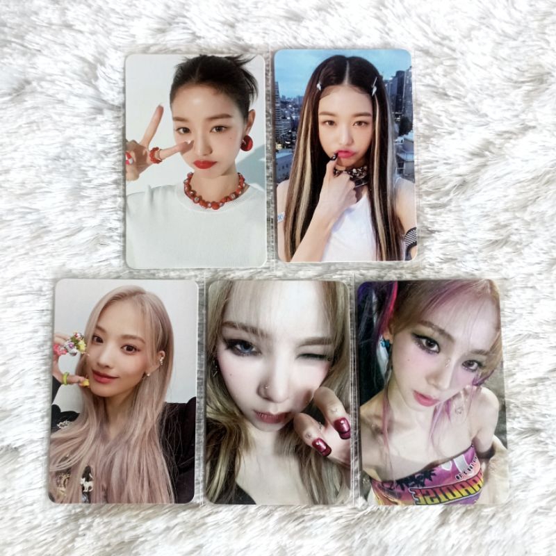 READY STOCK PC Photocard Official IVE WONYOUNG AFTER LIKE NMIXX JINI JINNI BLIND PACKAGEI AESPA KARI