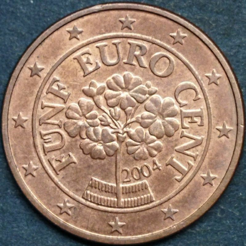 5 euro cent 2004 Austria