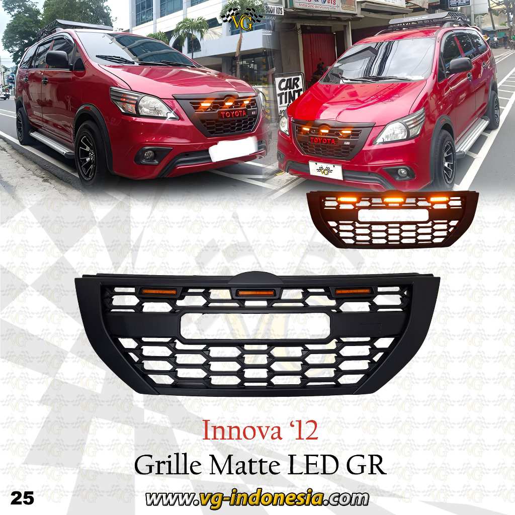 INNOVA 2012 - 2015 GRILL GRILE GRIL LED