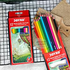 

PENSIL WARNA JOYKO PANJANG 12 WARNA CP10012W