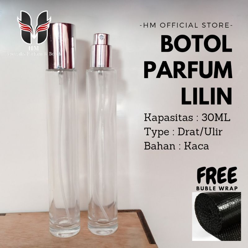 Botol Parfum Lilin 30ML Drat (LUSINAN)