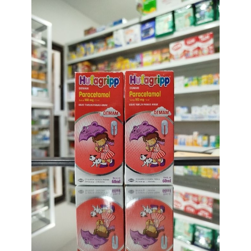 HUFAGRIP MERAH PARACETAMOL 60 ML