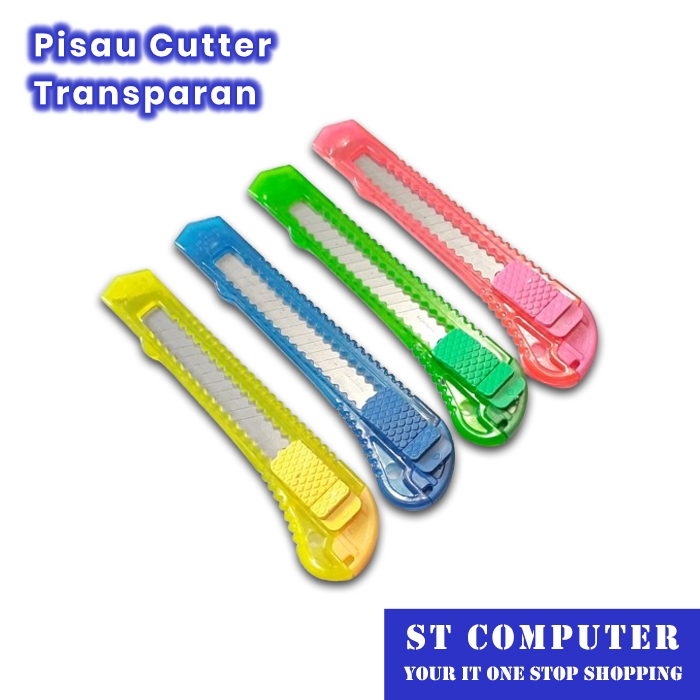 

Pisau Cutter Transparan Cutter Knife