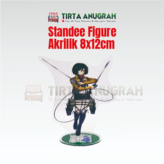 TIRTA ANUGRAH - STANDEE GANCI AKRILIK CUSTOM SIZE CUSTOM PRINT 1SISI/2SISI