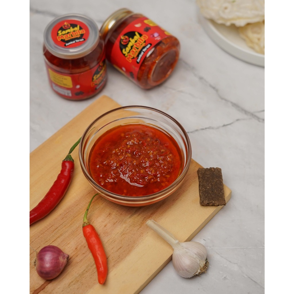 

Sambal Terasi Marbila - Pedas Berpadu dengan Kelezatan Terasi Asli! - READY STOK