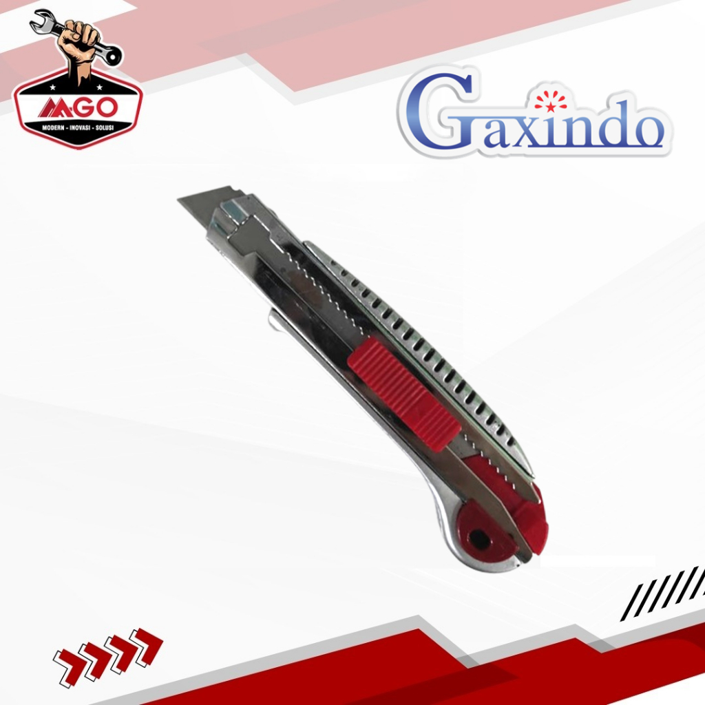 

Pisau Cutter GAXINDO ( refill pisau isi 5 pcs)