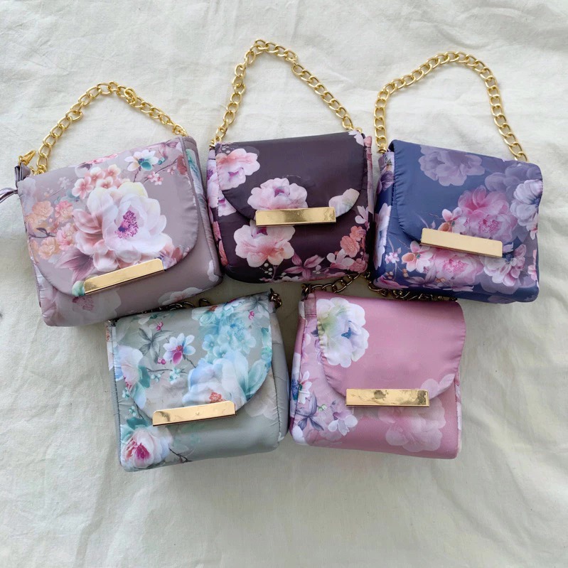 Mukena Motif Mini Travel Premium | Mukena Travel Parasut Korea