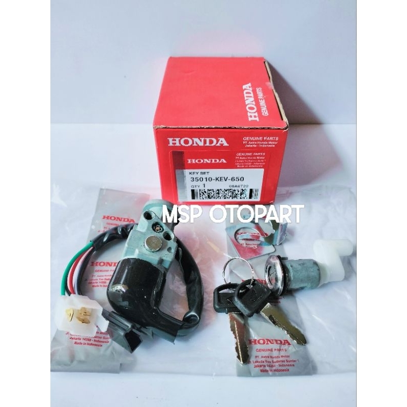 KUNCI SET KOMPLIT KEV MOTOR HONDA SUPRA X SUPRA TROMOL SUPRA FIT LAMA