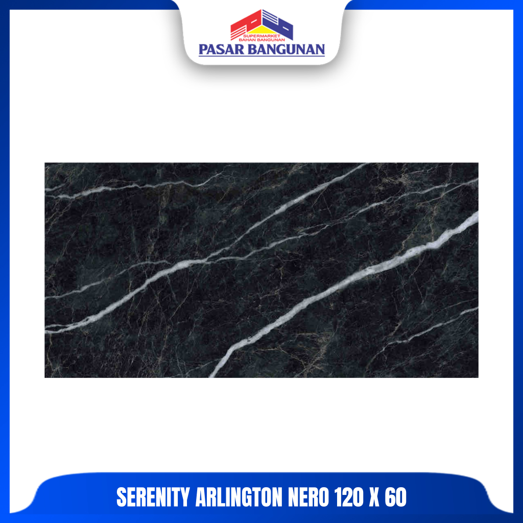 Serenity Granit Arlington Nero 120x60