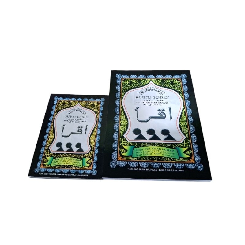 Buku IQRO' Besar dan kecil 1-6