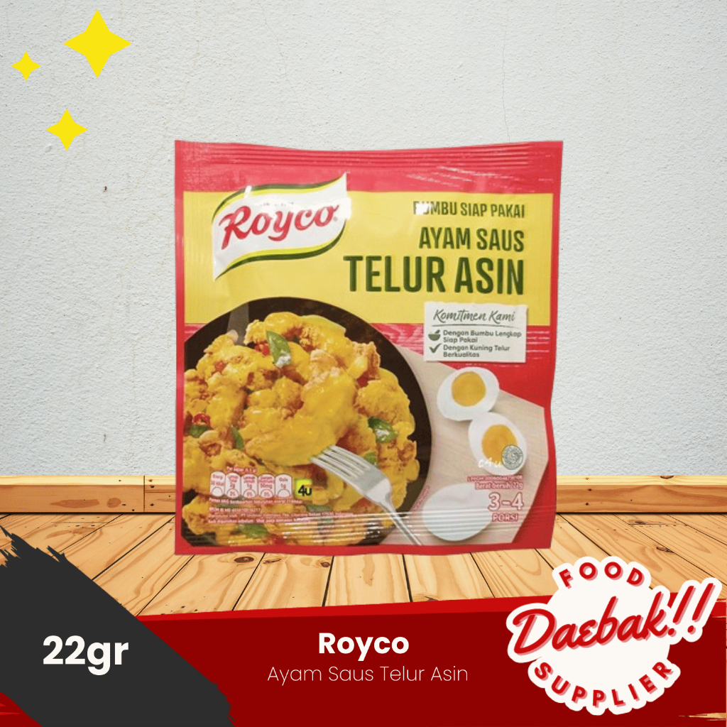 

Royco Bumbu Bubuk Telur Asin | Salted Egg | Instant Season 22gr