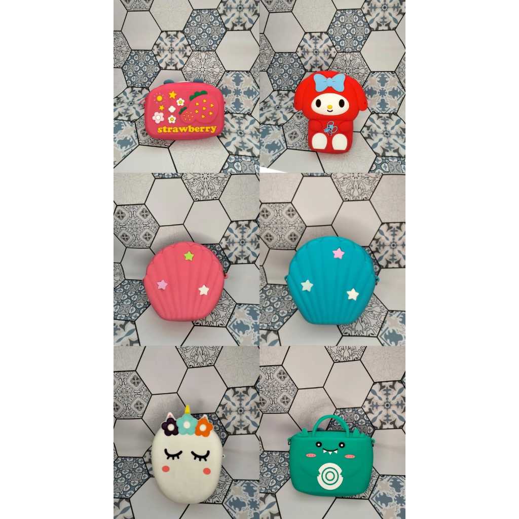 TAS JELLY ANAK UKURAN JUMBO / TAS TRAVELLING ANAK / TAS UNISEX ANAK / TAS JELLY VIRAL
