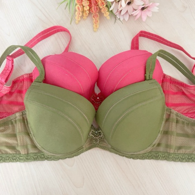BRA (K-M30) CUP D E F BIG SIZE BERKAWAT BUSA TIPIS